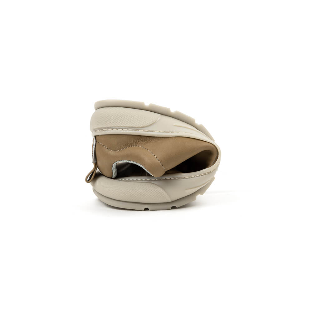 zapatilla barefoot adulto comodo unisex paterna ss23 piel mostaza 04