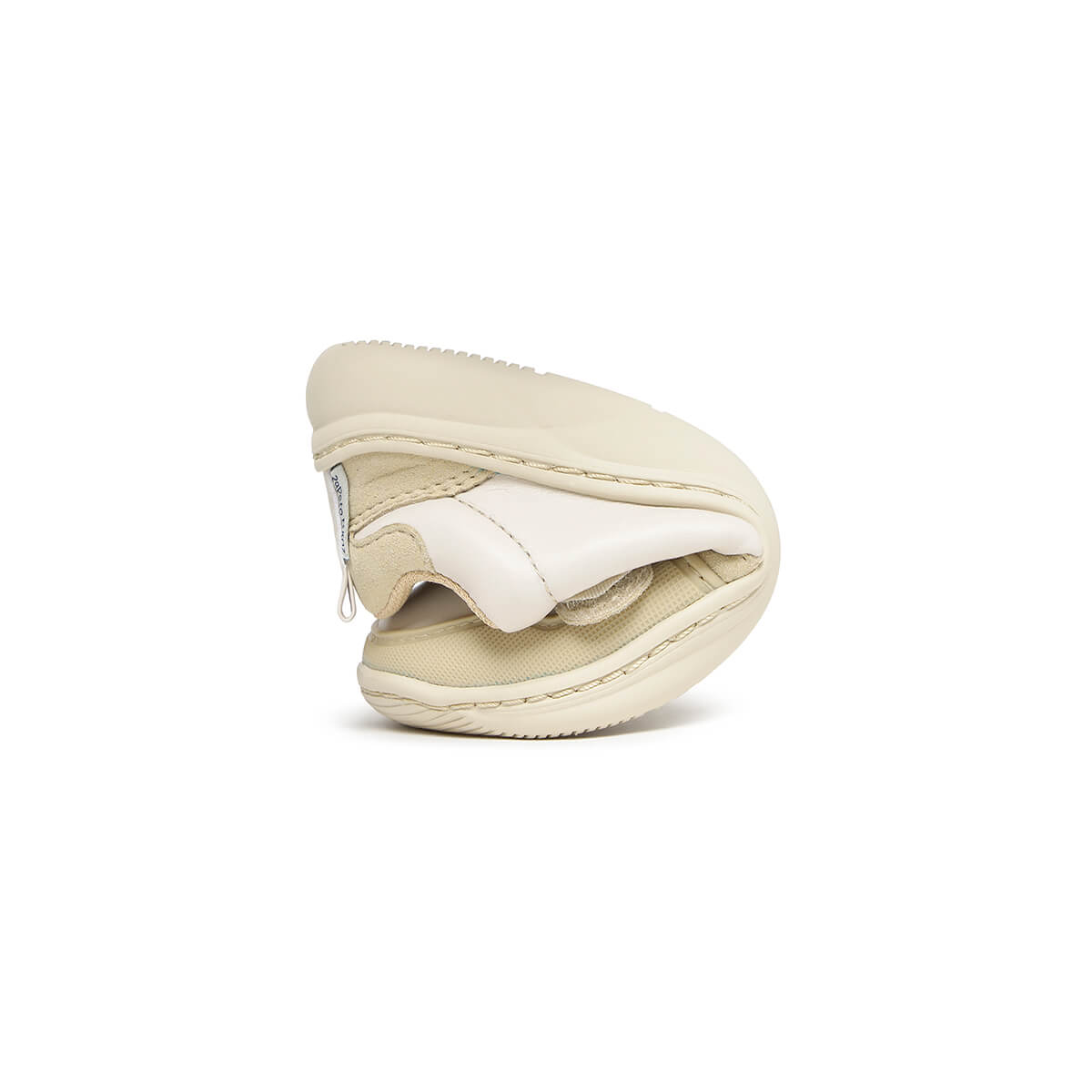 zapatilla deportiva infantil barefoot beige olocau rocker 04