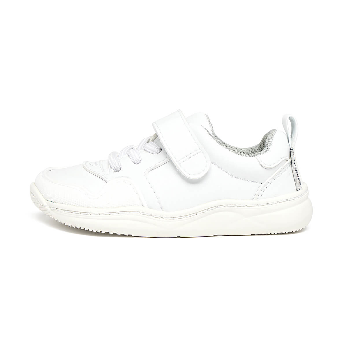 zapatilla deportiva infantil barefoot blanco olocau 01