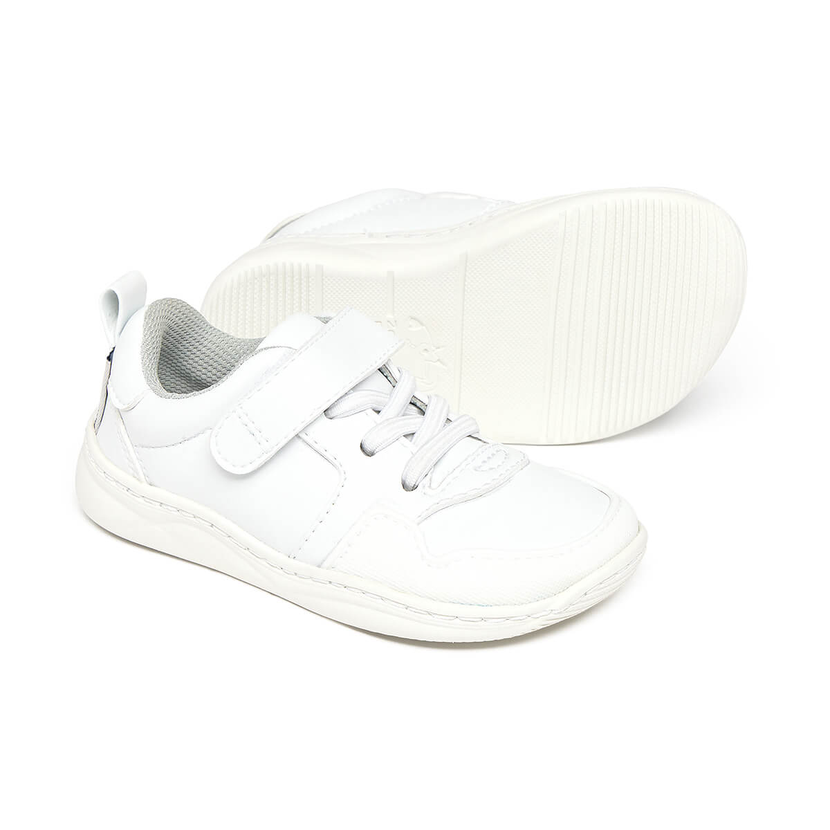 zapatilla deportiva infantil barefoot blanco olocau 02