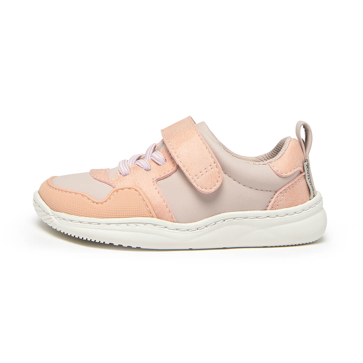 zapatilla deportiva infantil barefoot rosa palo olocau rocker 01
