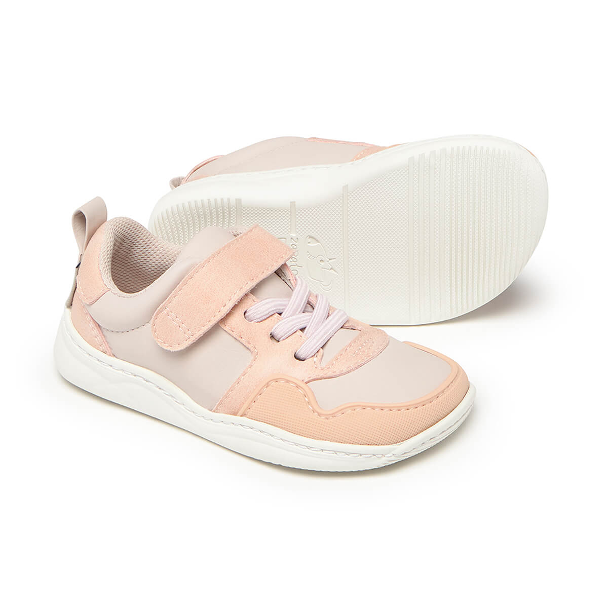 zapatilla deportiva infantil barefoot rosa palo olocau rocker 02