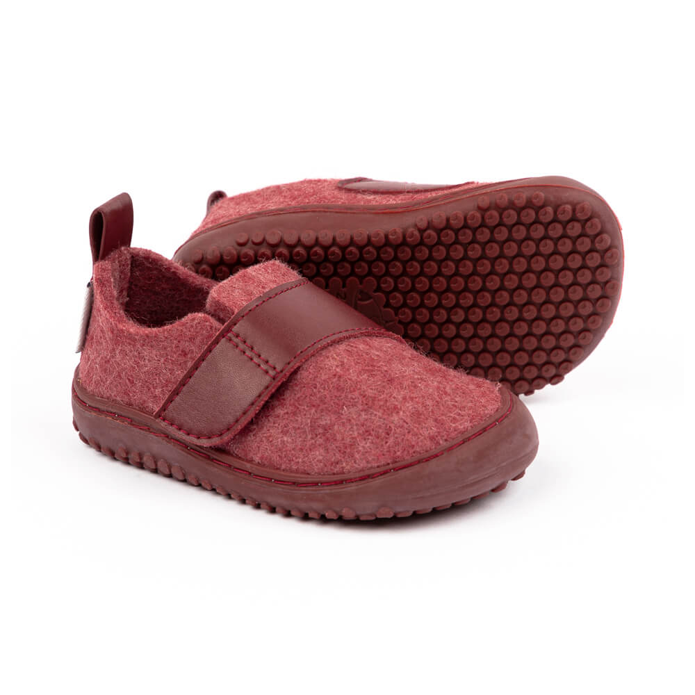 zapatilla pantufla andar por casa calzado interiores indoor calentita vallesa feroz ladrillo aw23