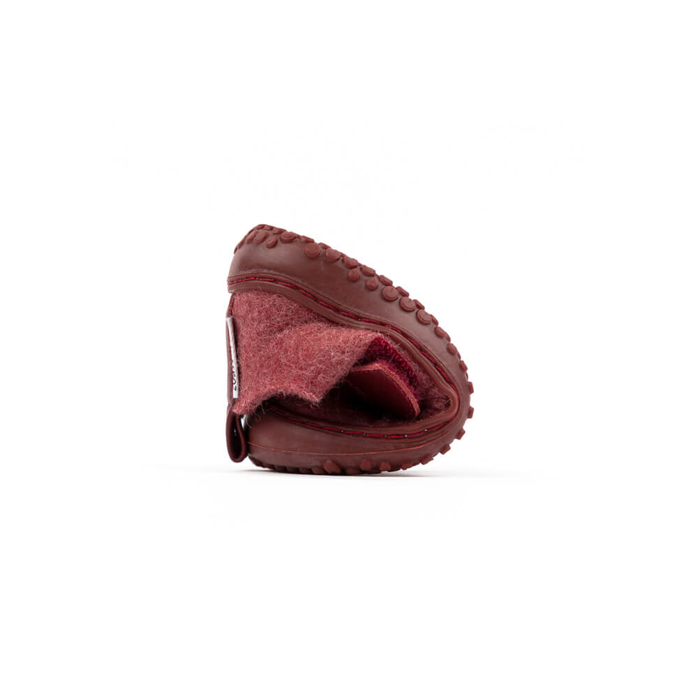 zapatilla pantufla andar por casa calzado interiores indoor calentita vallesa feroz ladrillo aw23