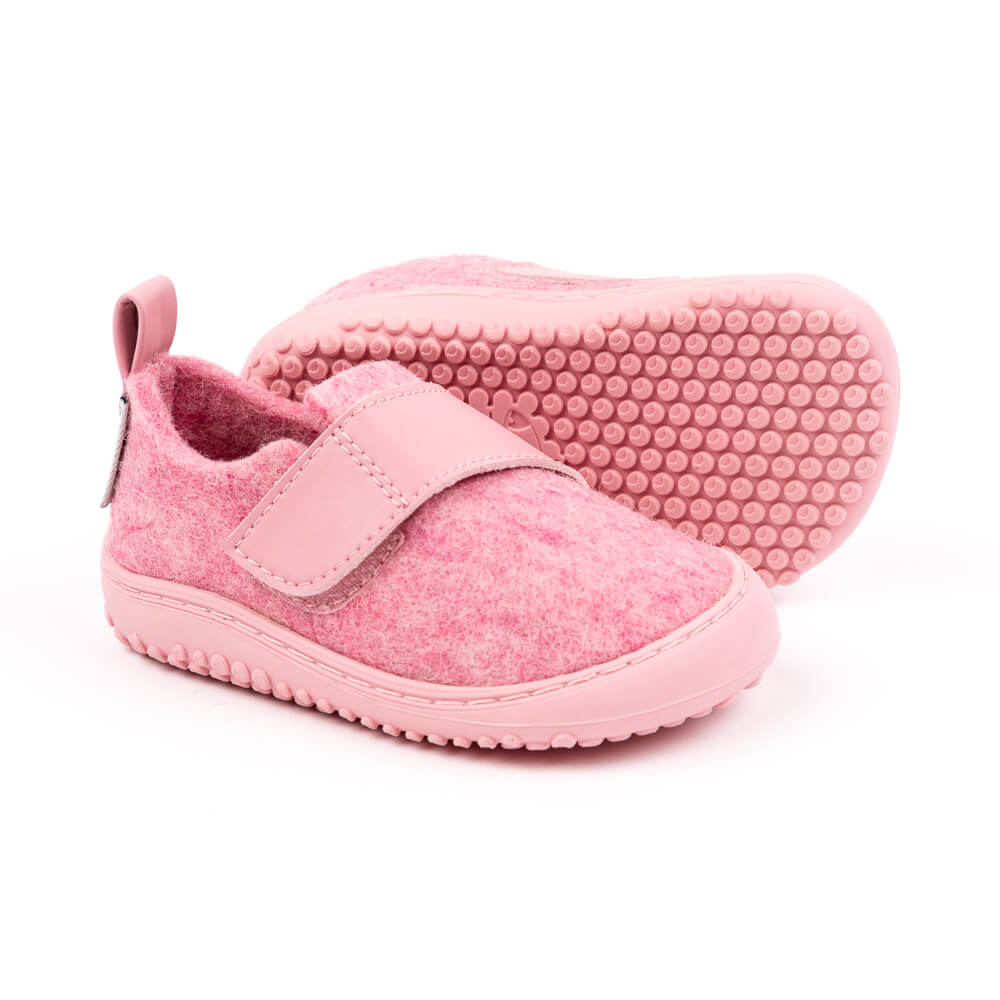 zapatilla pantufla andar por casa calzado interiores indoor calentita vallesa feroz rosa aw23