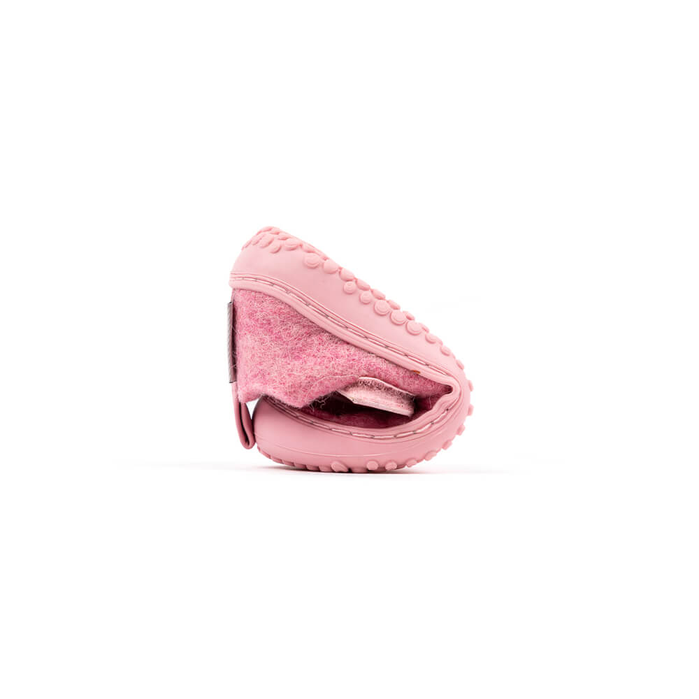 zapatilla pantufla andar por casa calzado interiores indoor calentita vallesa feroz rosa aw23