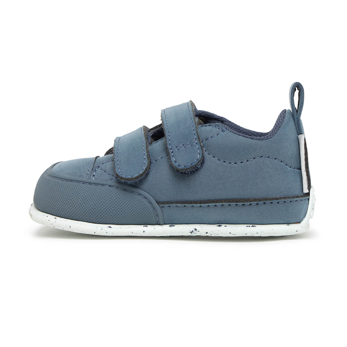 zapatillas bebe respetuosas libertad movimiento caminar correr saltar azul denim moraira feroz aw25 01