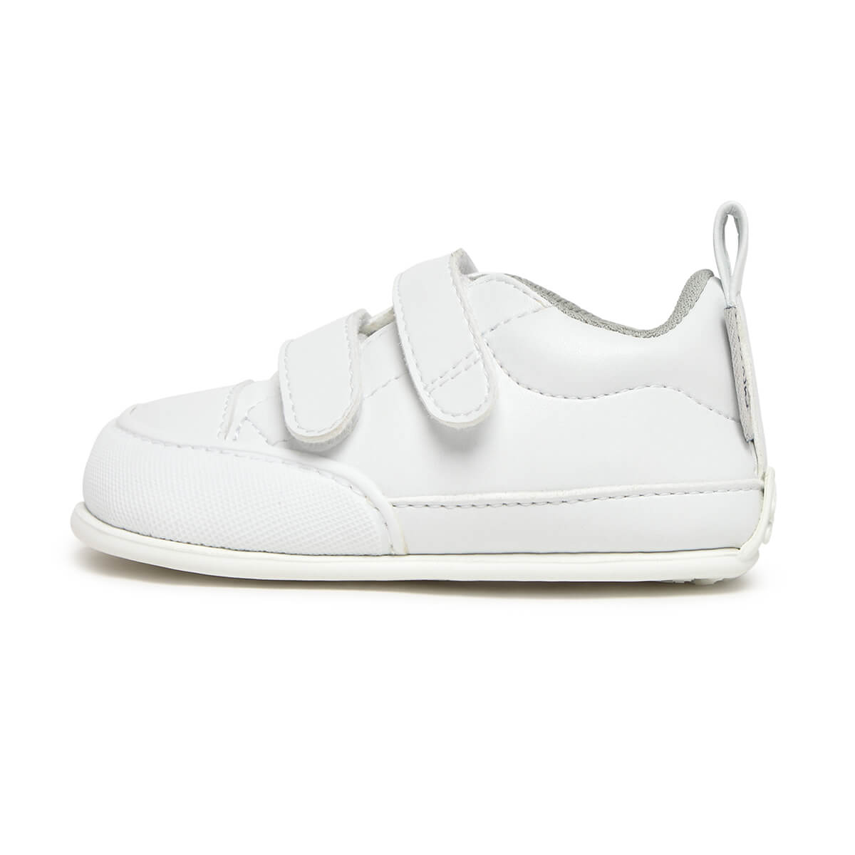 zapatillas bebe respetuosas libertad movimiento caminar correr saltar color blanco moraira feroz AW25 01