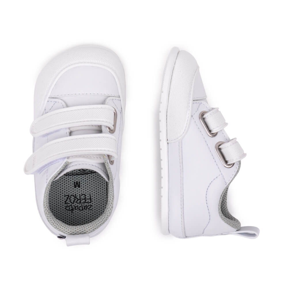 Moraira Feroz AW23 Kaki Microfibra Nobuck ,Las zapatillas deportivas respetuosas con los pies de los bebés.