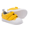 zapatillas deportivas calzado minimalista bebes velcro tejano colores moraira feroz amarillo SS23 bod