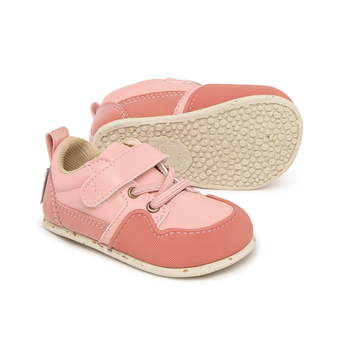 zapatillas deportivas respetuosas cordones velcro transpirables ninos cheste rocker rosa frambuesa aw25 02
