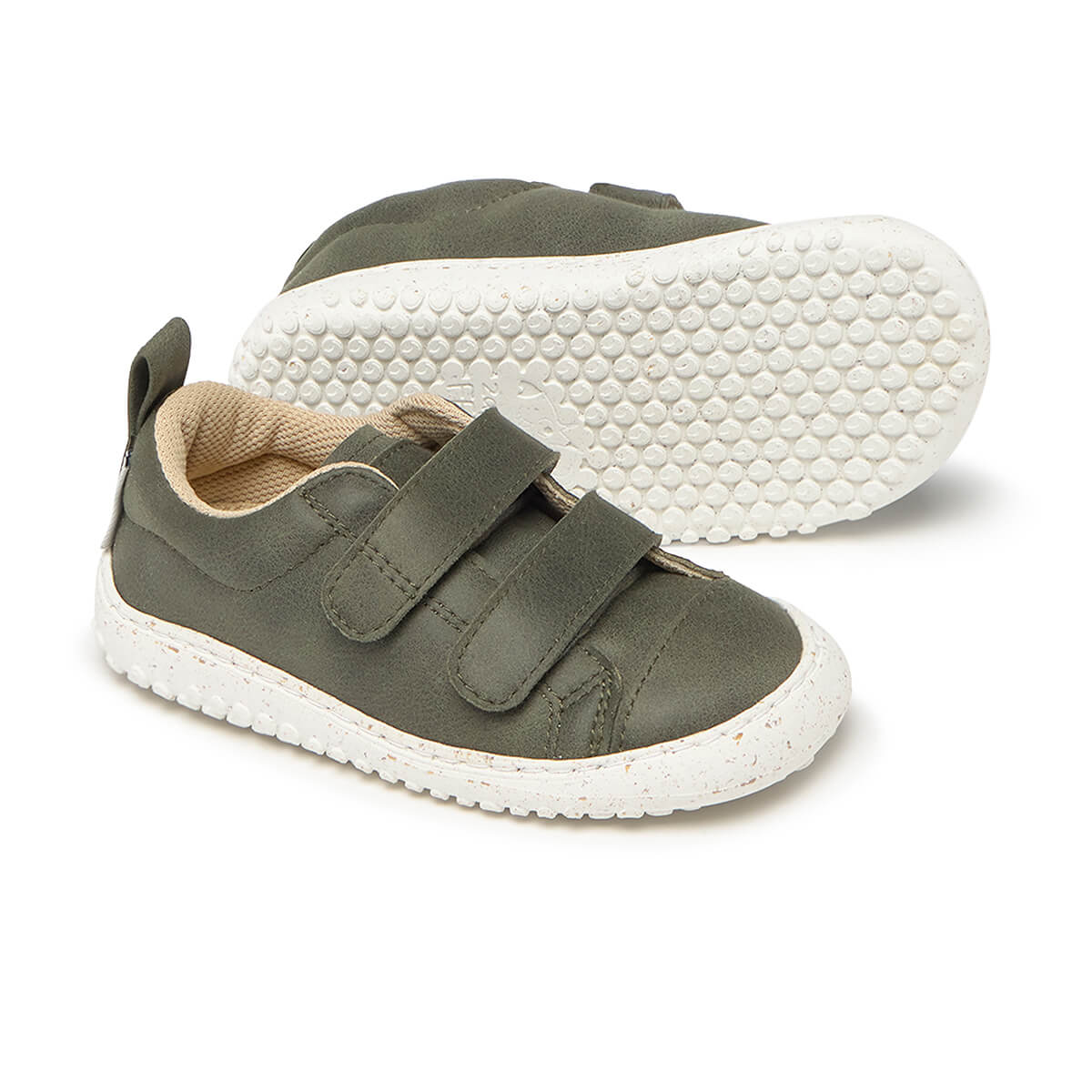 zapatillas deportivas respetuosas primeros pasos bebes color kaki moraira rocker aw25 02
