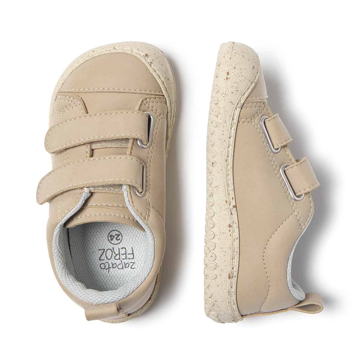 zapatillas deportivas respetuosas primeros pasos bebes color piedra moraira rocker ss25 03