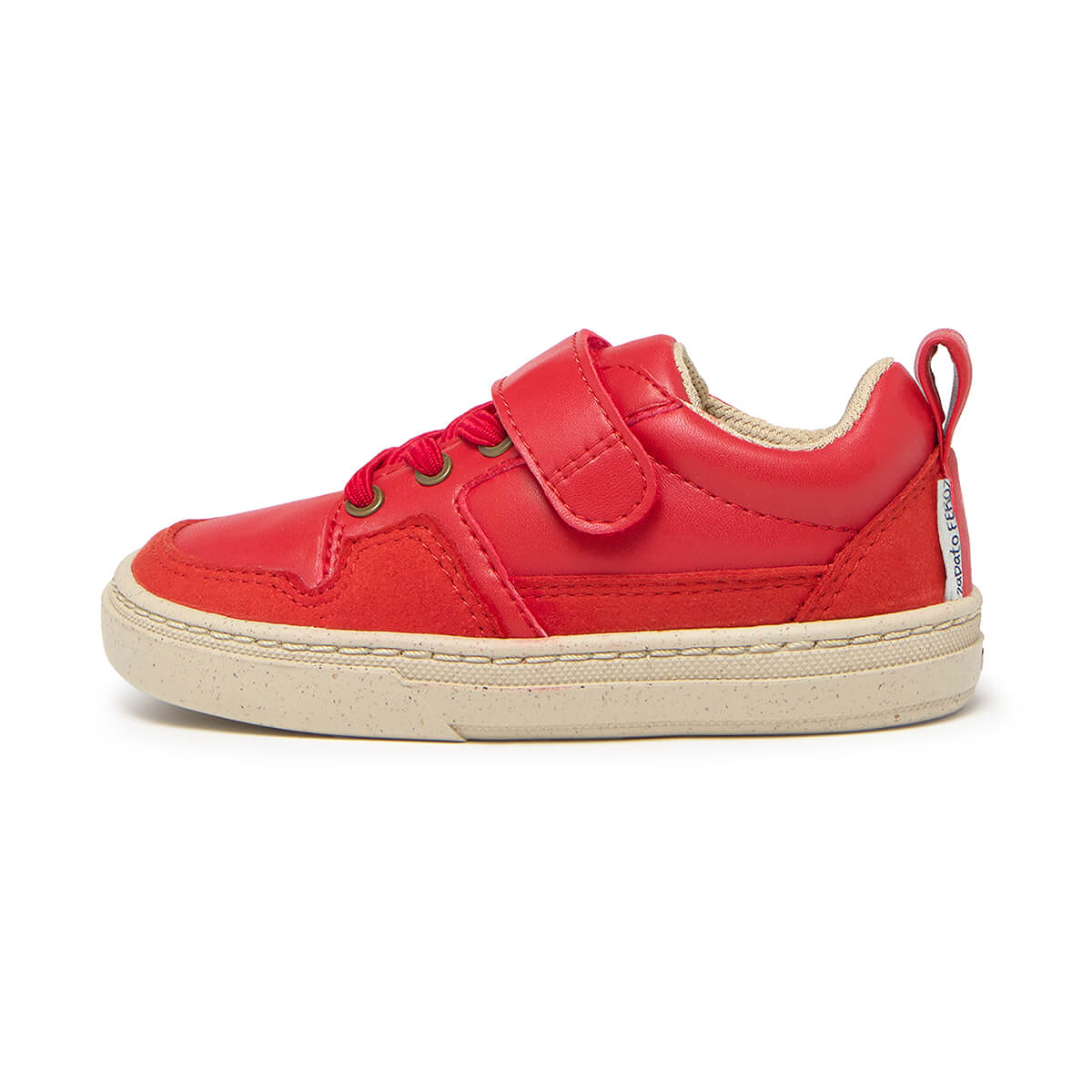 zapatillas diseno respetuoso casual urbano ninos color rojo cheste rocker AW25 01