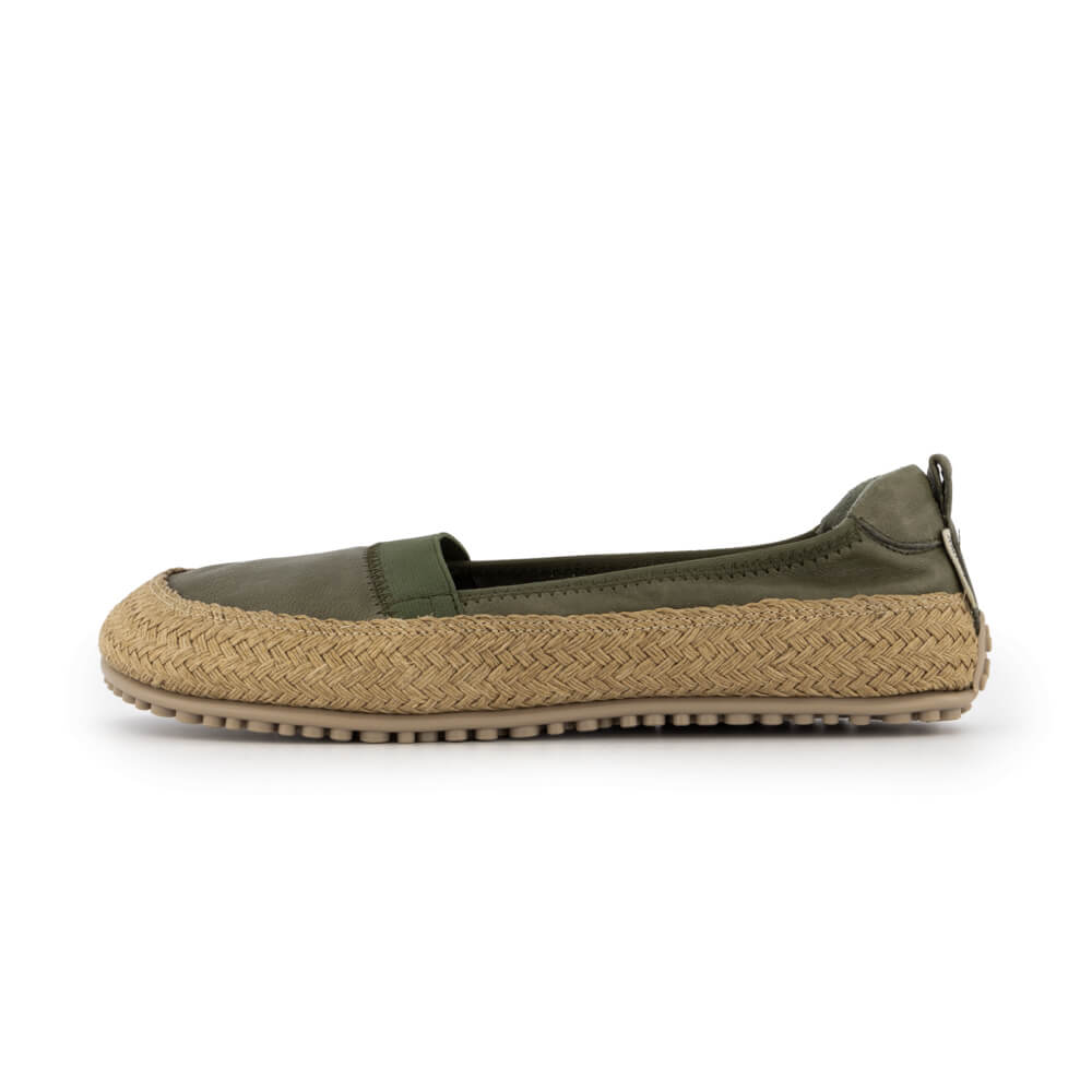 zapatillas esparto cuerda resistentes duraderas frescas mujer hombre color verde kaki caqui primavera verano teulada ss24 01