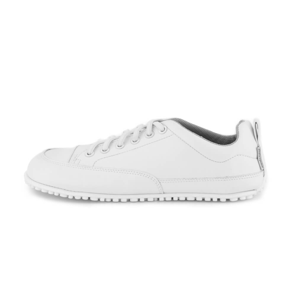 zapatillas minimalistas basicas casuales cordones elasticos uso diario todos dias jerica mujer blancas color blanco ss24 01