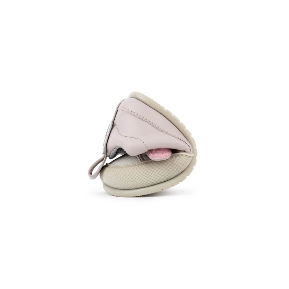 Paterna Feroz AW23 Ladrillo Microfibra ,Calzado minimalista para bebés con empeine medio y bajo. Veganas y en piel para primeros pasos.