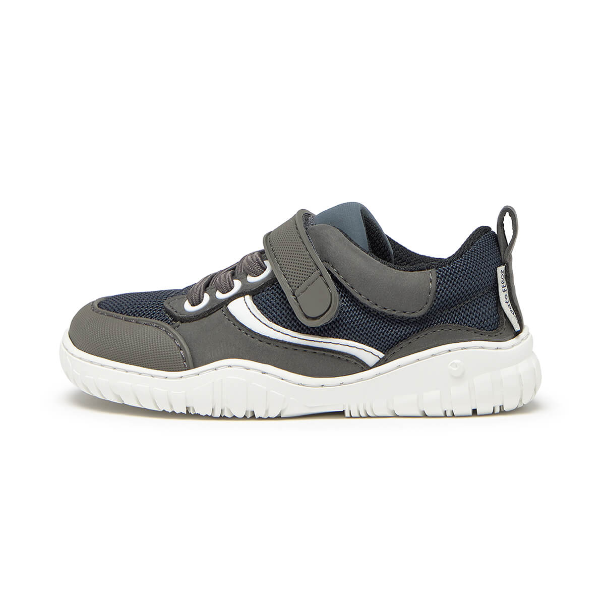 zapatillas minimalistas infantiles transpirables primavera verano color gris biar rocker AW25 01