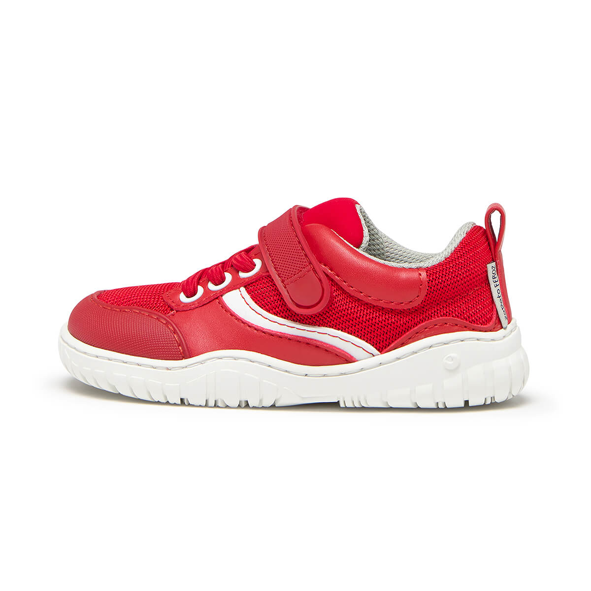 zapatillas minimalistas infantiles transpirables primavera verano color rojo biar rocker AW25 01