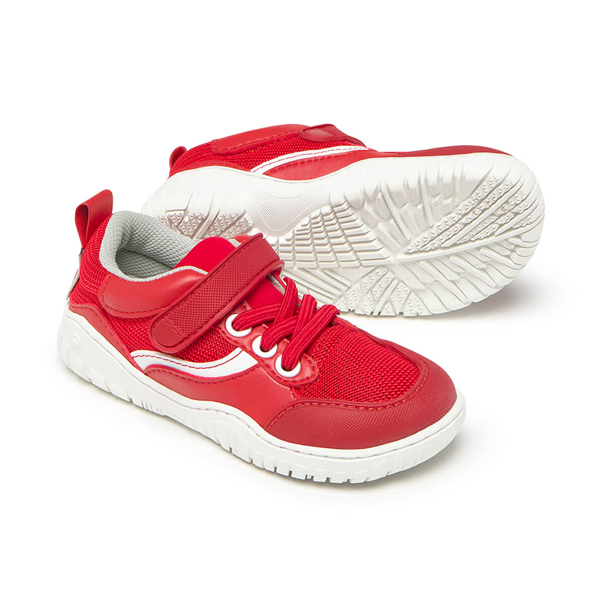 zapatillas minimalistas infantiles transpirables primavera verano color rojo biar rocker AW25 02