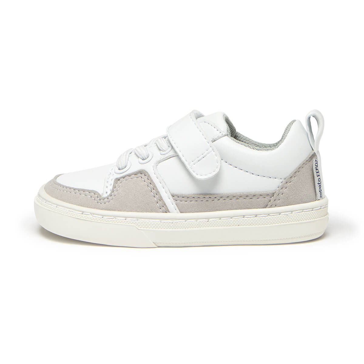 zapatillas respetusas estilo old school ninos color blanco cheste rocker AW25 01