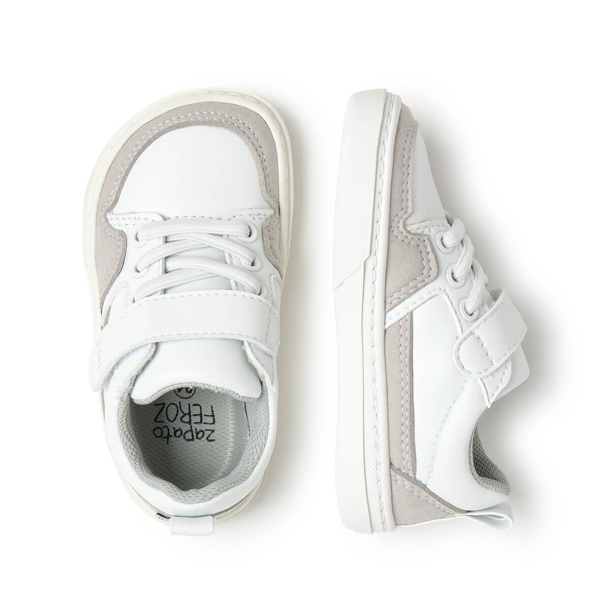 zapatillas respetusas estilo old school ninos color blanco cheste rocker AW25 03