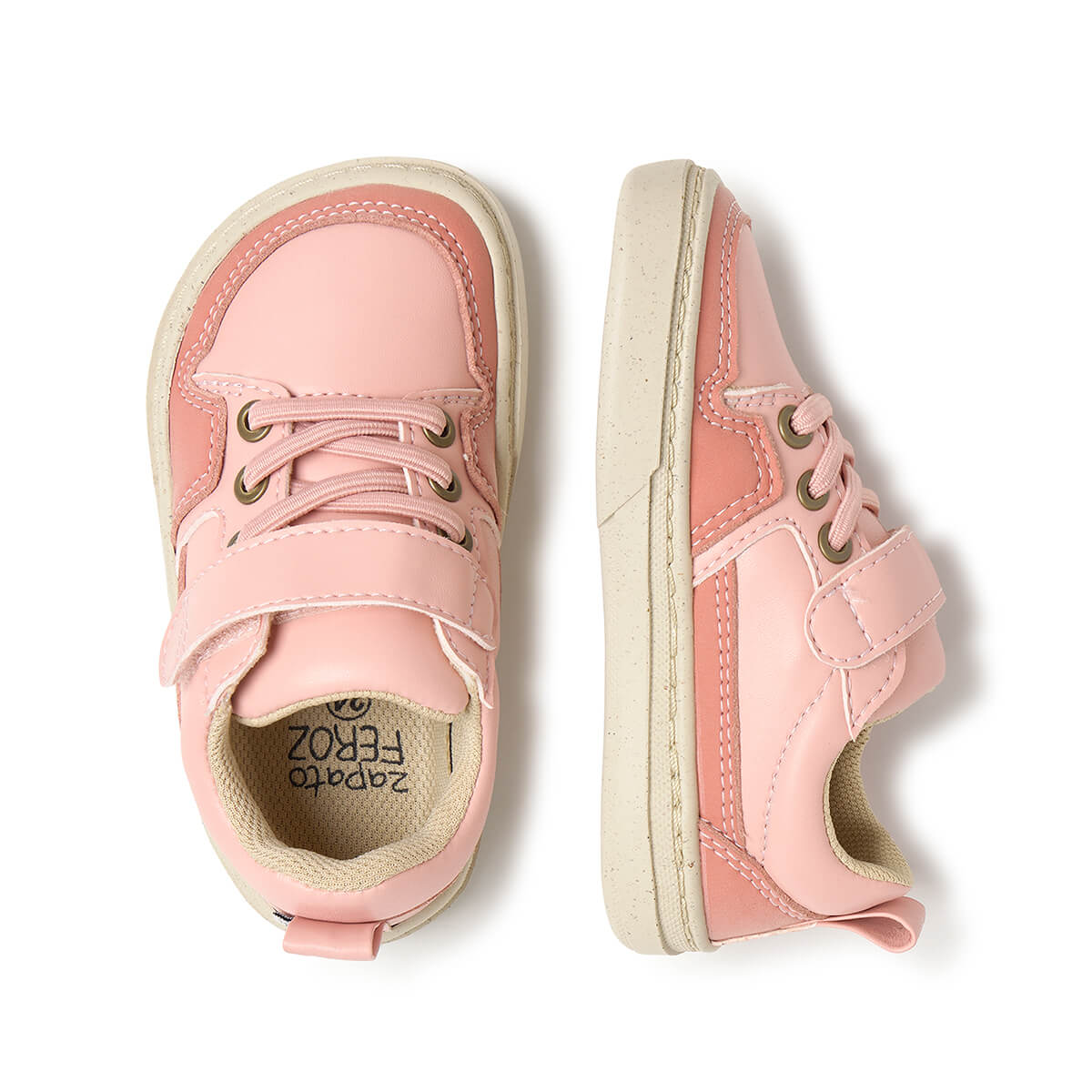 zapatillas respetusas estilo old school ninos color verde rosa cheste rocker AW25 03