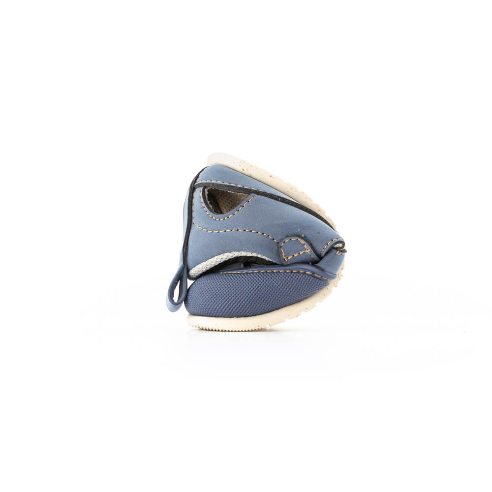 zapatillas saludables comodas transpirables bebes color azul puntitos tabarca ulises feroz ss24  
