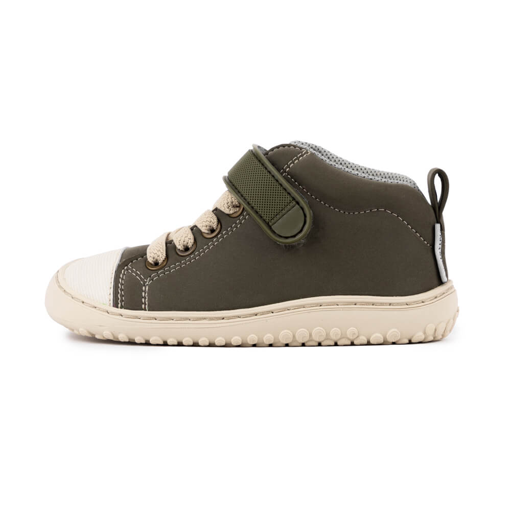 jucar rocker aw23 Frambuesa Piel .zapatillas tipo bota niños colegio. Desarrollo natural del pie. Barefoot