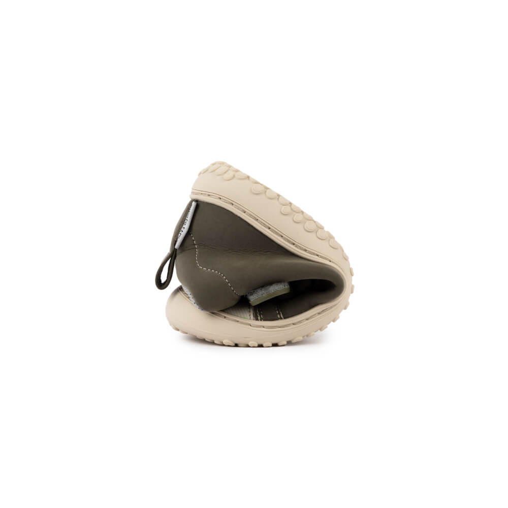jucar rocker aw23 Frambuesa Piel .zapatillas tipo bota niños colegio. Desarrollo natural del pie. Barefoot