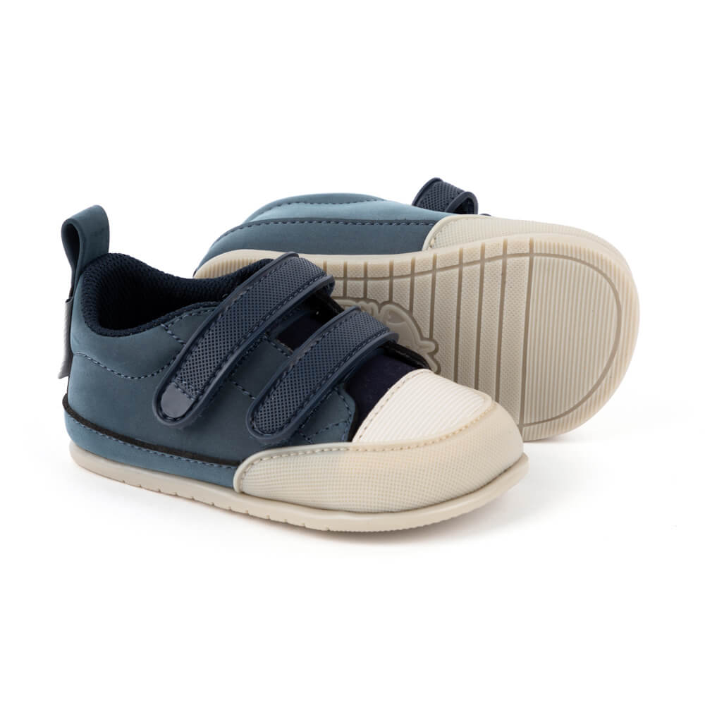 Moraira Feroz AW23 Nut Microfibra ,Las zapatillas deportivas respetuosas con los pies de los bebés.