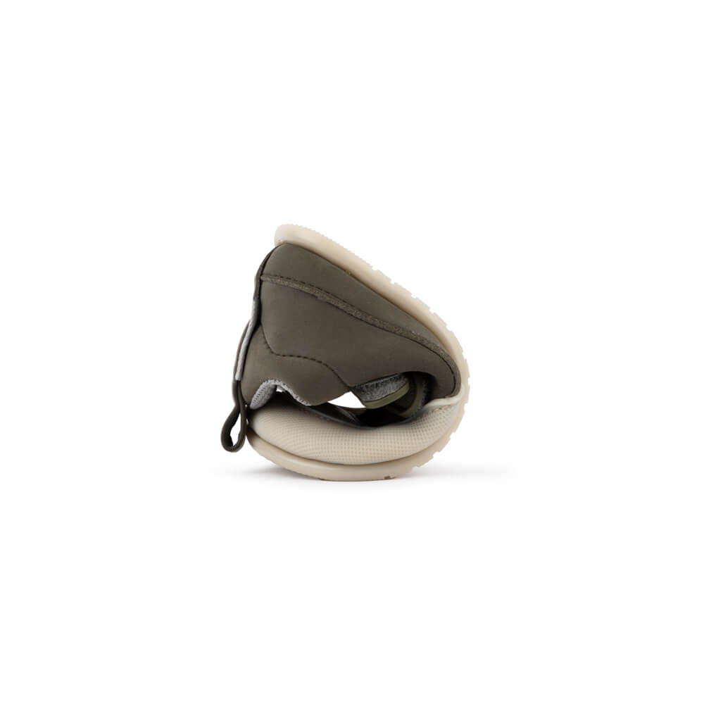 Moraira Feroz AW23 Mostaza Microfibra Nobuck ,Las zapatillas deportivas respetuosas con los pies de los bebés.