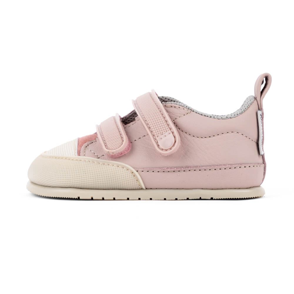 Moraira Feroz AW23 Azul Microfibra Nobuck ,Las zapatillas deportivas respetuosas con los pies de los bebés.