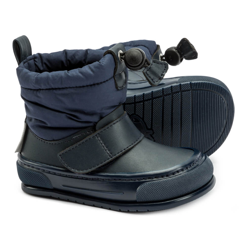 botas invierno agua calentitas minimalista calzado respetuoso bernia feroz azul AW22 02