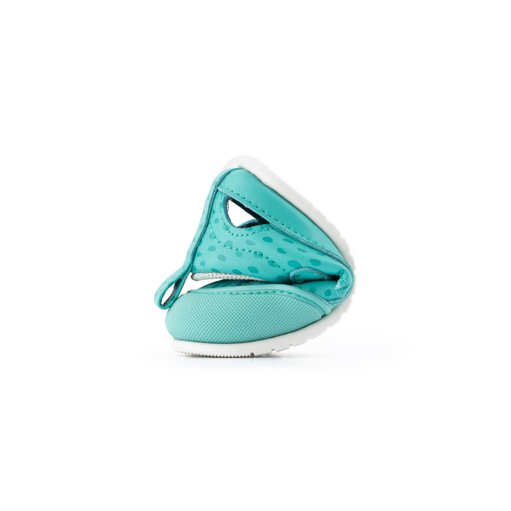 calzado verano favorece respeta desarrollo natural pie pisada bebes color mint puntos irta feroz ulises ss24