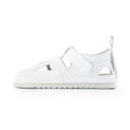 sandalias respetuosas barefoot veganas microfibra resistentes agua bebes color blanco puntos irta feroz ulises ss24 2