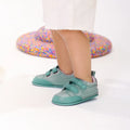 zapatillas deportivas calzado minimalista bebes velcro colores moraira feroz mint ss23