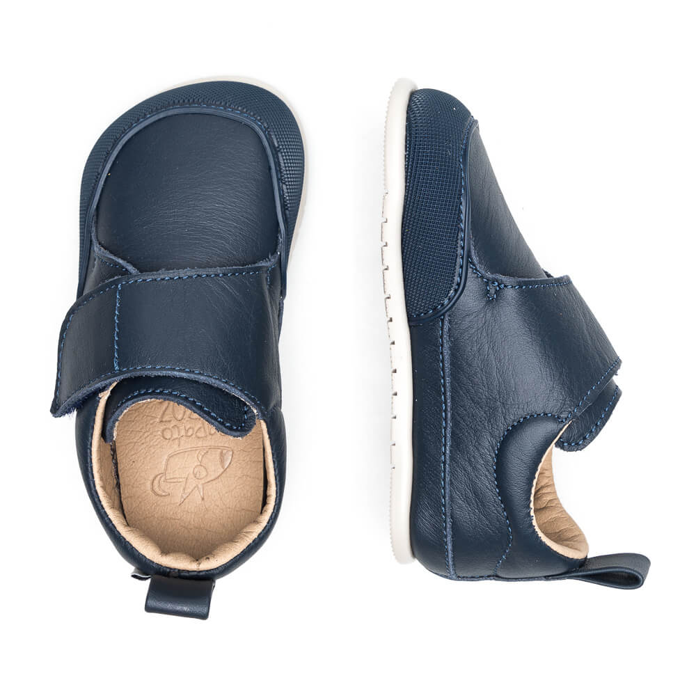 zapato primeros pasos saludable bebe garbi azul aw21 03