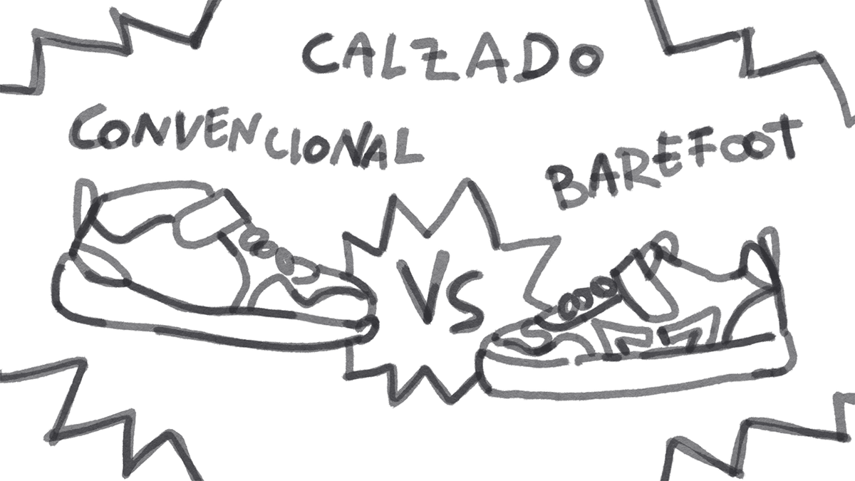 Convencional vs Barefoot