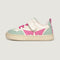 Lateral Faura Rocker | Beige Mint Fucsia Microfibra Micronobuck