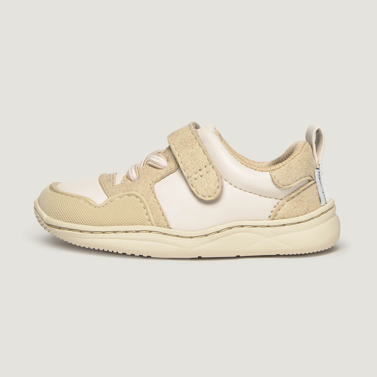 Lateral Olocau Feroz | Microfibra Nobuck Beige