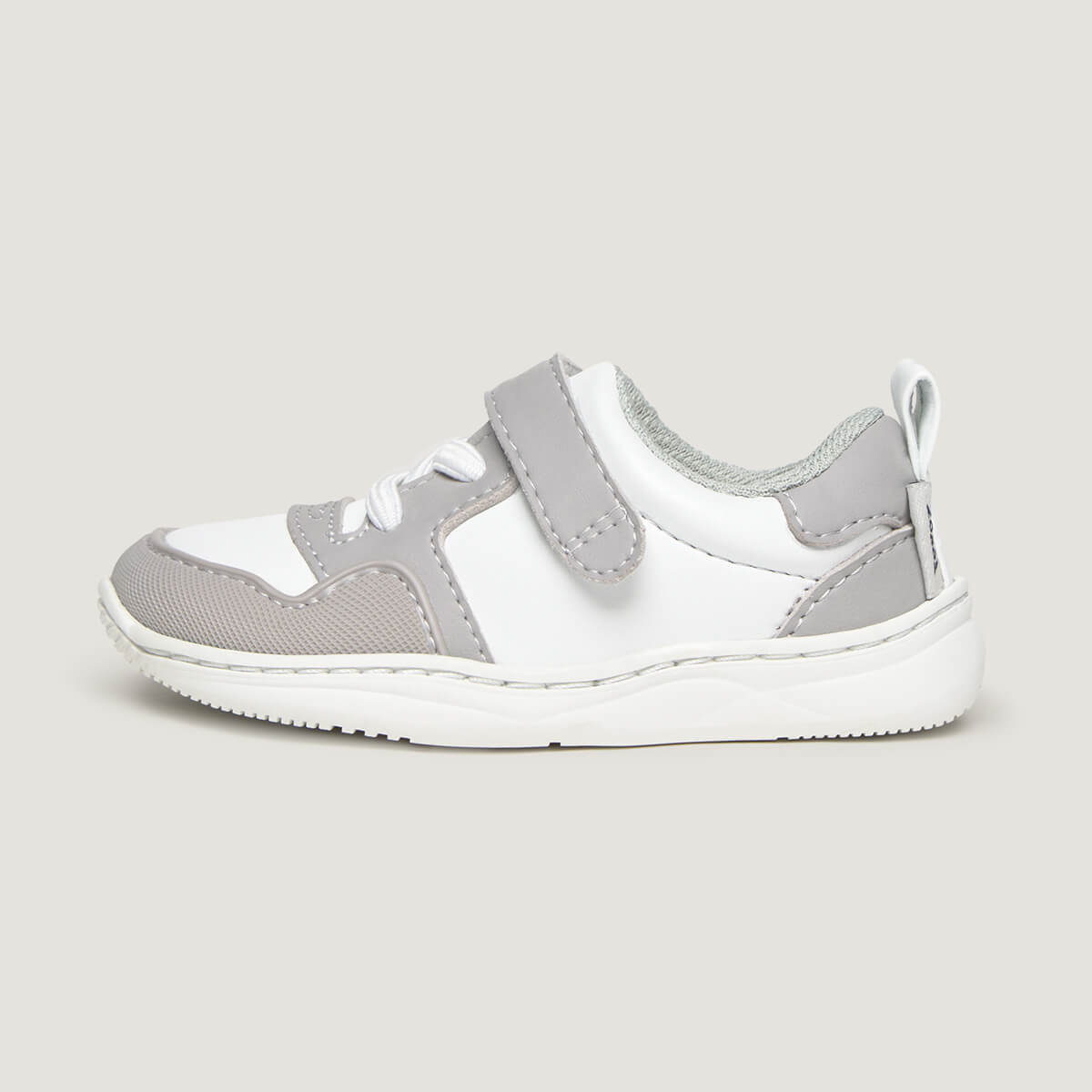 Lateral Olocau Feroz | Blanco Gris Microfibra Microbobuck