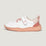 Lateral Olocau Feroz | Blanco Rosa Microfibra Nobuck