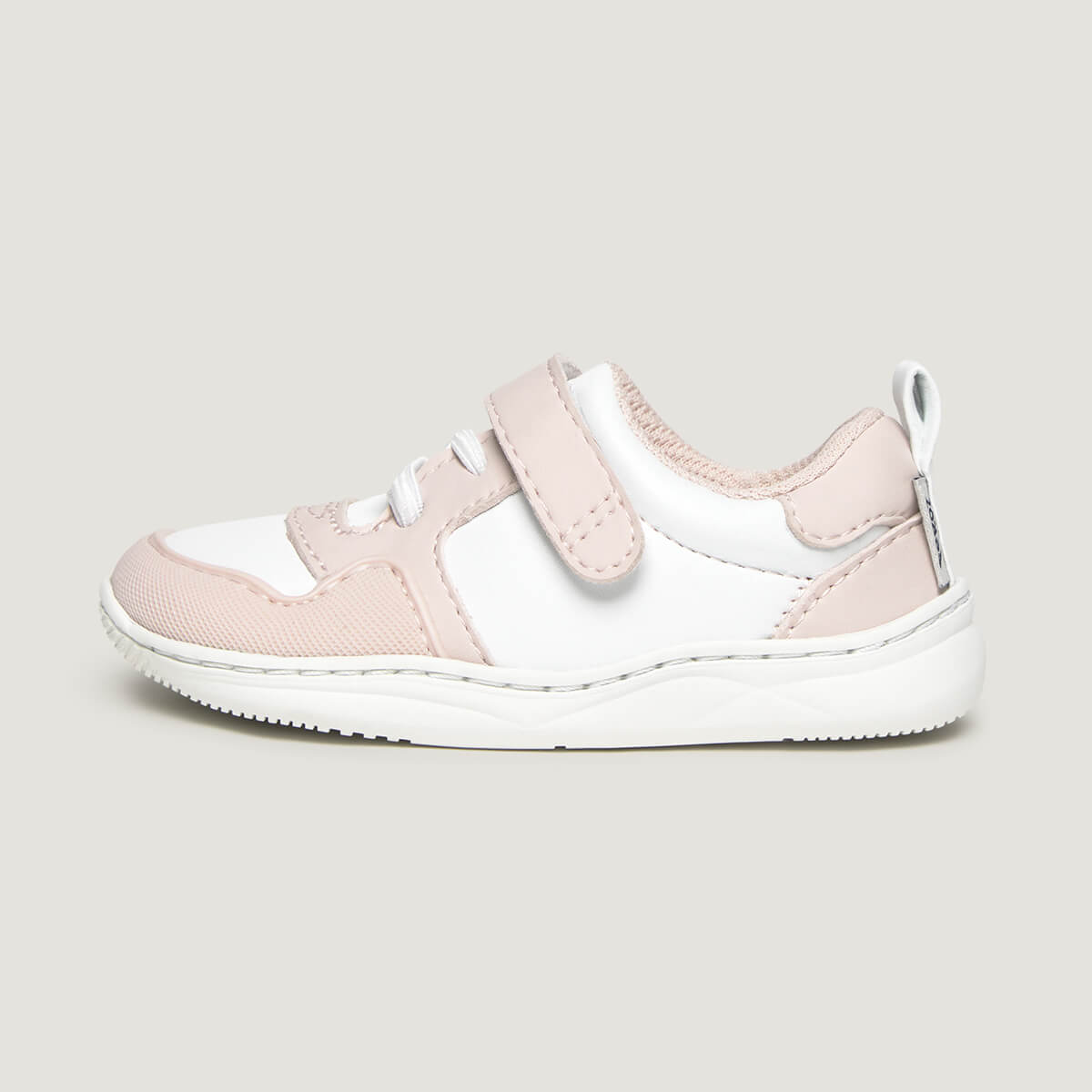 Lateral Olocau Feroz | Blanco Rosa Palo Microfibra Microbobuck