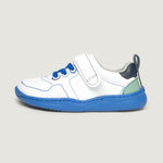 Lateral Olocau Rocker | Blanco Azul Royal Microfibra