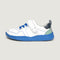 Lateral Olocau Rocker | Blanco Azul Royal Microfibra