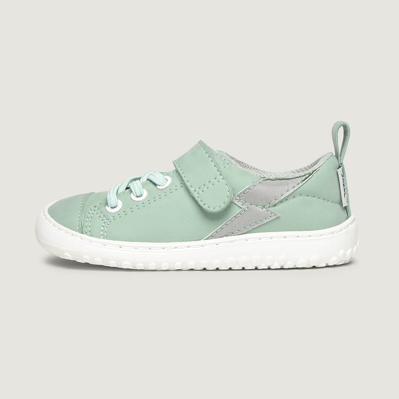 Lateral Paterna Rayo | Rayo Mint Microfibra Nobuck
