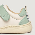 Detalle Olocau Rocker | Beige Mint Microfibra Micronobuck