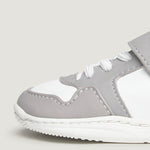 Detalle Olocau Rocker | Blanco Gris Microfibra Micronobuck