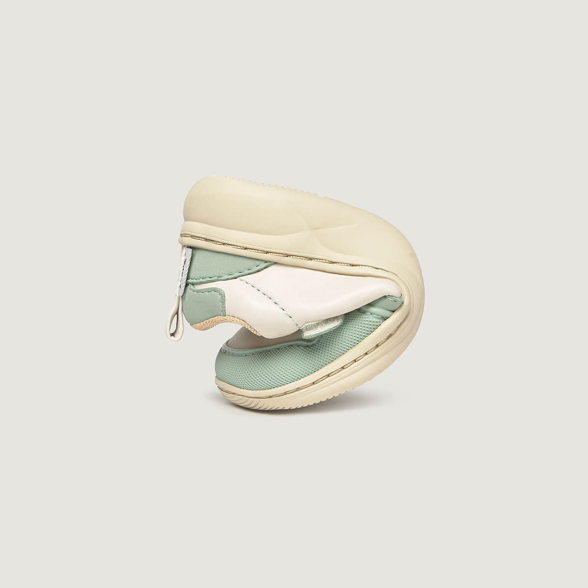 Plegado Olocau Feroz | Beige Mint Microfibra Microbobuck